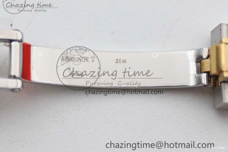 MiroTime 0105 Datejust 28mm 279179 SS YG TWF Best Edition White Diamonds Markers Dial on SS YG Jubilee Bracelet NH SunProtective 2144